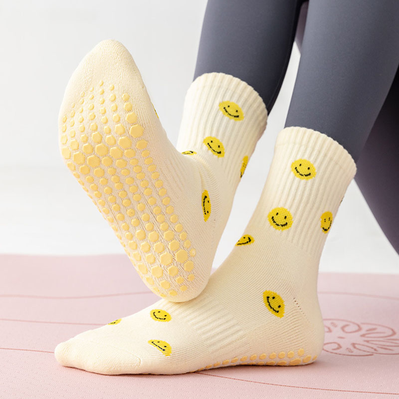 Yoga Socks Women Cotton Terry  - Medias Para Pilates Y Yoga review and price